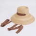 Silozhey Stylish Wide Brim Straw Beach Hat – Lightweight, Breathable & UV-Protective Summer Sun Hat for Women