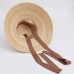 Silozhey Stylish Wide Brim Straw Beach Hat – Lightweight, Breathable & UV-Protective Summer Sun Hat for Women